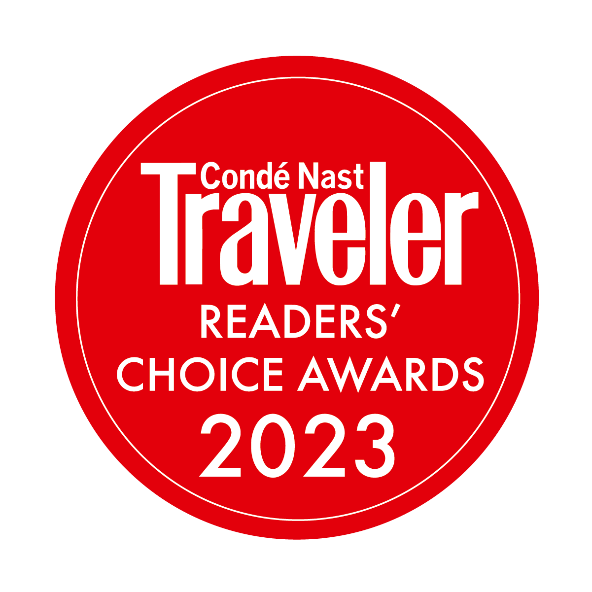 Conde Nast - Traveler - Readers' Choice Awards 2022